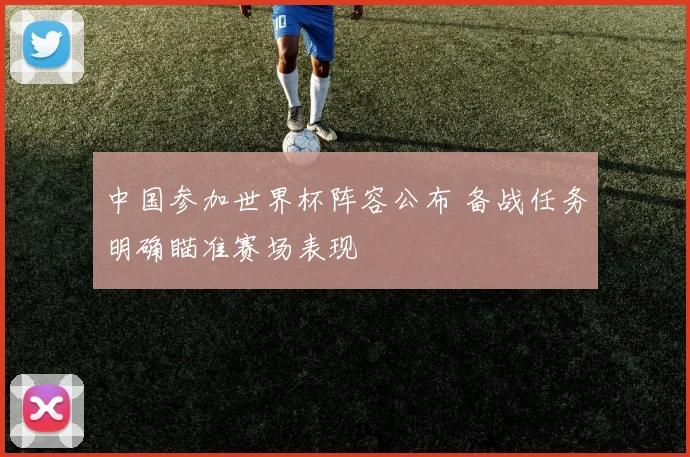 中国参加世界杯阵容公布 备战任务明确瞄准赛场表现
