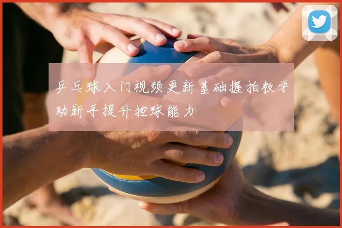 乒乓球入门视频更新基础握拍教学助新手提升控球能力